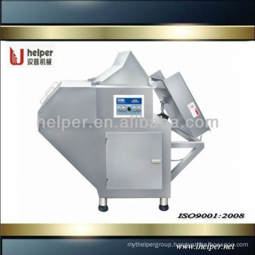 Frozen meat cutting machine